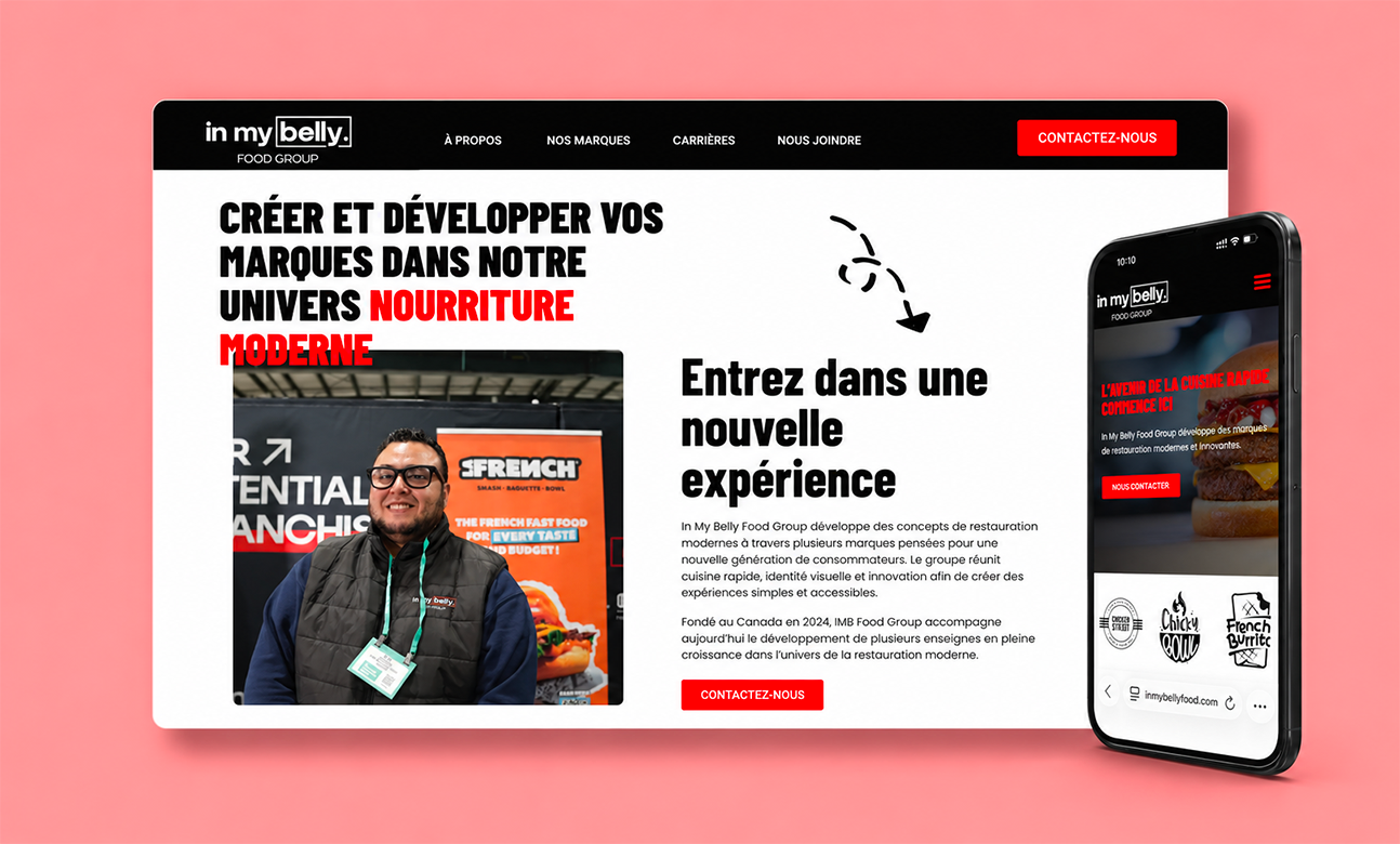 conception de site web design